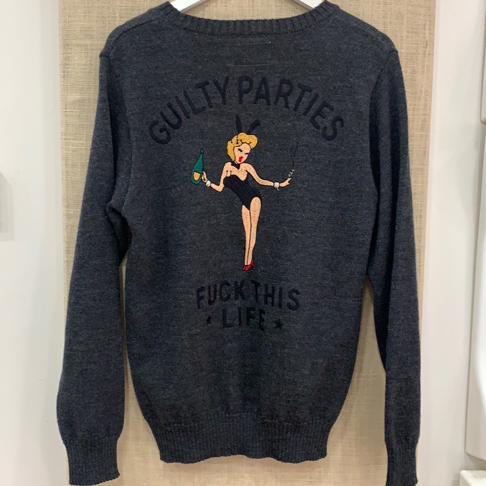 Wacko Maria “ f...k this life” rare sweater